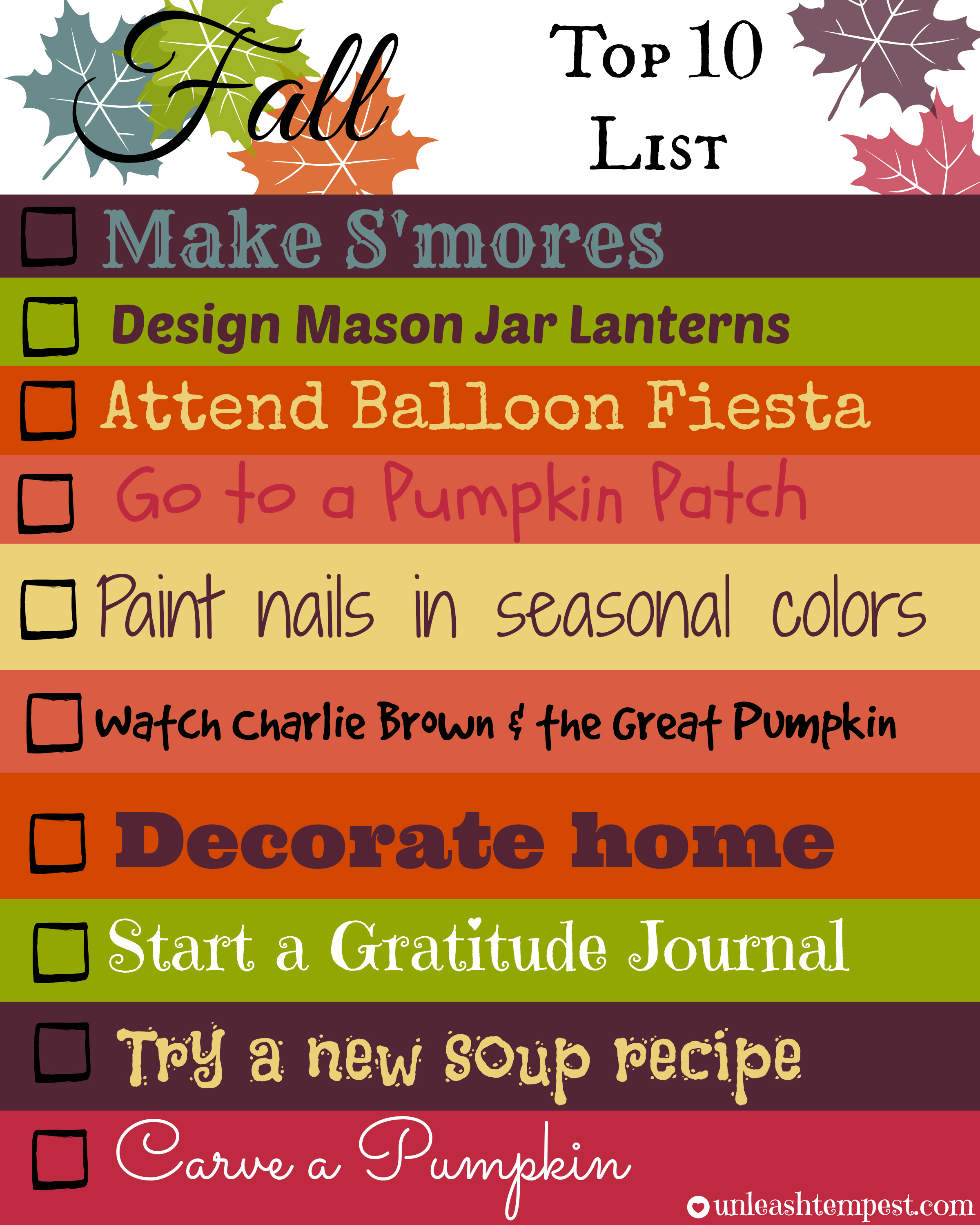 UTT Fall Top 10 List